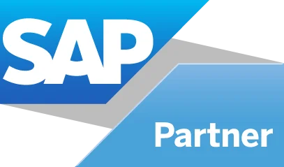 Logótipo SAP Partner, que representa a parceria da Newoxygen com a gigante do software de gestão SAP